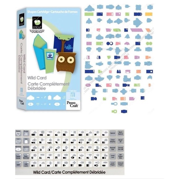 Cricut Cartridge "Wild Card" - Picture 2 of 6